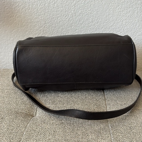 ❌ SOLD❌. Vintage Coach Leather  Hudson Doctor Bag rare BLK - Picture 5 of 13